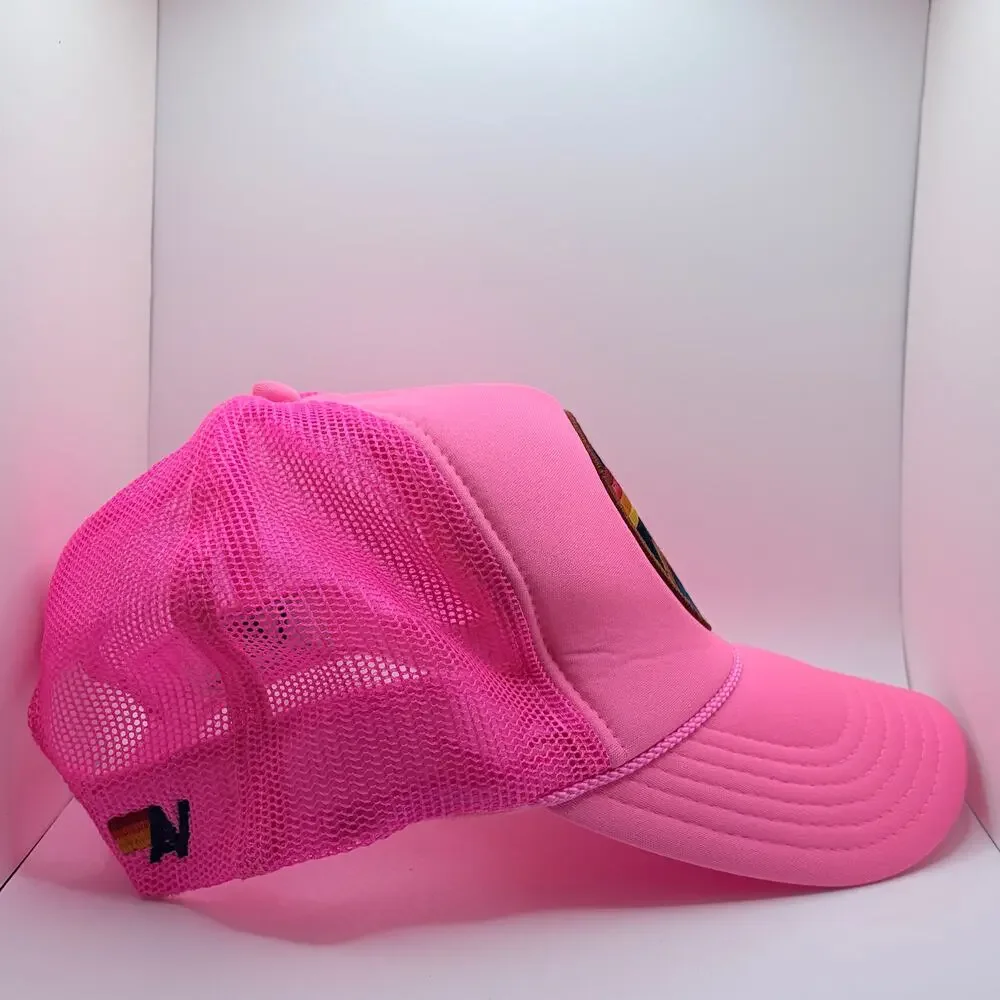 Aviator Nation Pink Trucker Hat